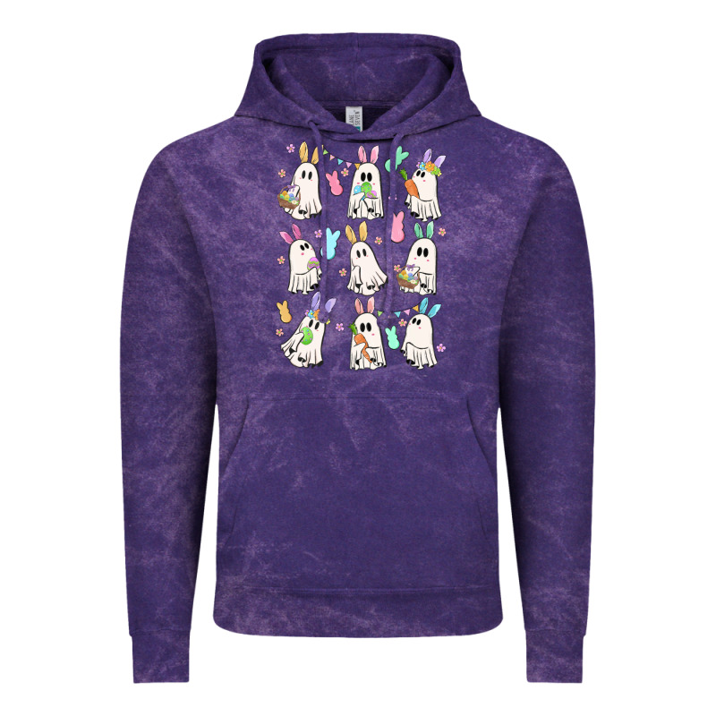 Bunny Ghost Vintage Hoodie by MaliasSmallBusiness | Teevron