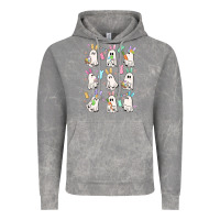 Cloud Rock bunny ghost Vintage Hoodie - MaliasSmallBusiness