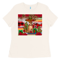 Bone Chihuahua Christmas Ladies Tee - JahusDesignShop
