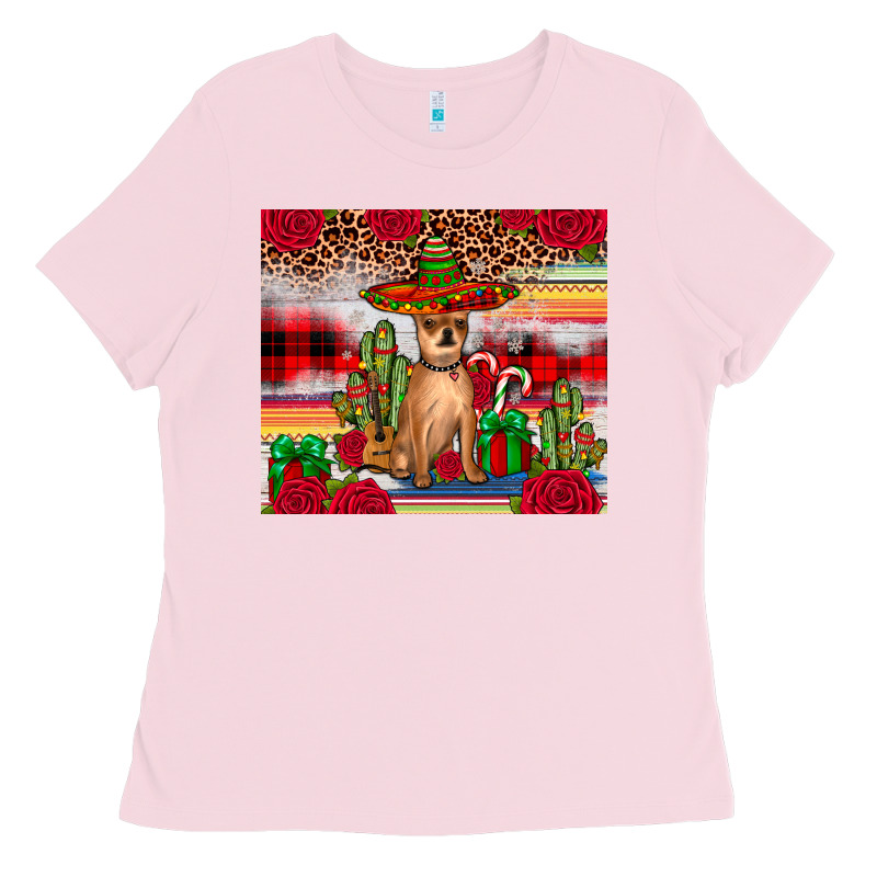 Chihuahua Christmas Ladies Tee by JahusDesignShop | Teevron