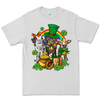 Dove Grey little cows and st patricks party Premium Tee - AdoDesignShop