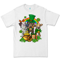 White little cows and st patricks party Premium Tee - AdoDesignShop