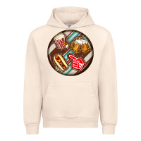 Sandshell american football round earrings Urban Hoodie - BundleAndBundleShop