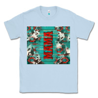 Dusty Blue western mama Classic Tee - NancyCooperArtShop