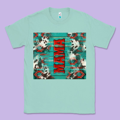 Western Mama Classic Tee Designed By Nancycooperartshop