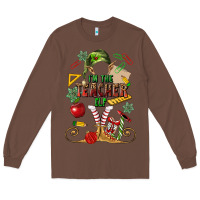 Chestnut im teacher elf Long Sleeve Tee - MaliasSmallBusiness