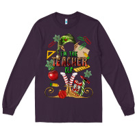 Plum im teacher elf Long Sleeve Tee - MaliasSmallBusiness