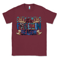 Burgundy freezin season Classic Tee - SublimationCraftShop