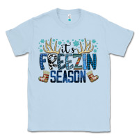 Dusty Blue freezin season Classic Tee - SublimationCraftShop
