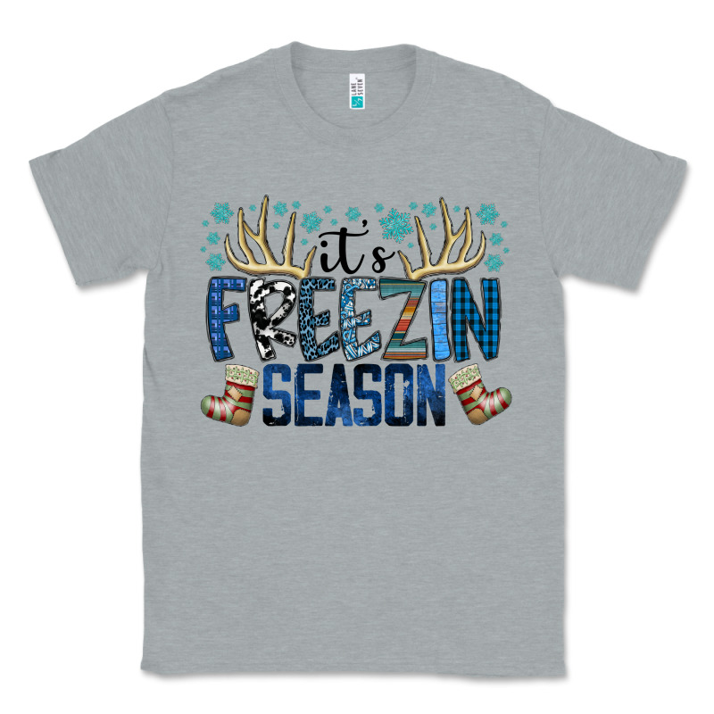 Freezin Season Classic Tee by SublimationCraftShop | Teevron