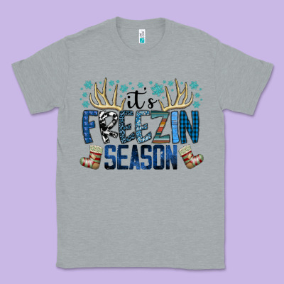Freezin Season Classic Tee Designed By Sublimationcraftshop