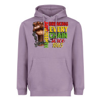 Lavender juneteenth breaking every chain since 1865 Heavyweight Hoodie - CowGirlArtShop