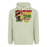 Matcha juneteenth breaking every chain since 1865 Heavyweight Hoodie - CowGirlArtShop