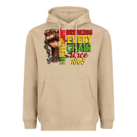 Mushroom juneteenth breaking every chain since 1865 Heavyweight Hoodie - CowGirlArtShop