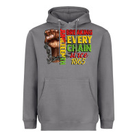 Storm juneteenth breaking every chain since 1865 Heavyweight Hoodie - CowGirlArtShop