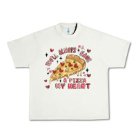 Pistachio you'll always have a pizza my heart Urban Heavy Tee - MaliasSmallBusiness
