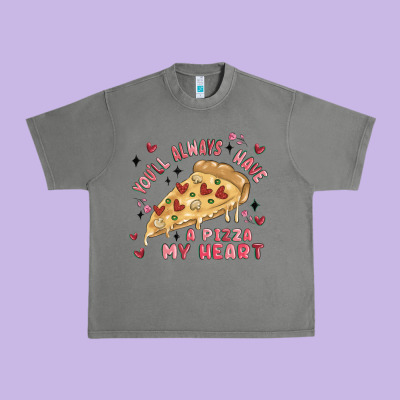 You'll Always Have A Pizza My Heart Urban Heavy Tee Designed By Maliassmallbusiness