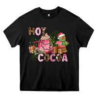Black hot cocoa Heavy Core Tee - AdoDesignShop