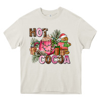 Cream hot cocoa Heavy Core Tee - AdoDesignShop