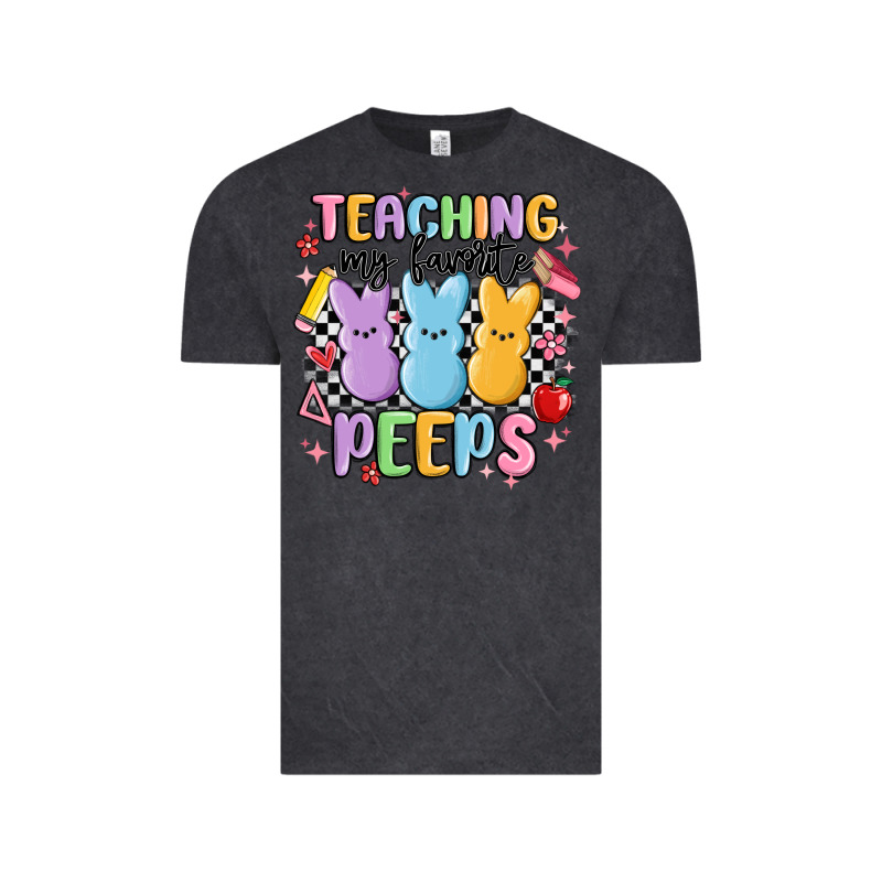 Teaching My Favorite Peeps Vintage Tee by MaliasSmallBusiness | Teevron