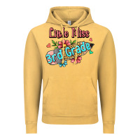 Vintage Mustard little miss third grade Vintage Hoodie - Jasminsmagicworld
