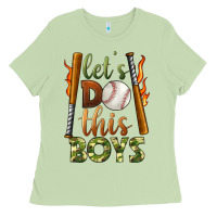 Matcha let's do this boys baseball Ladies Tee - BundleAndBundleShop