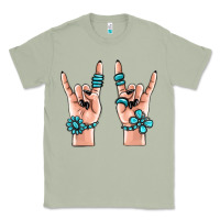 Matcha gemstone rock hand Classic Tee - MaliasSmallBusiness