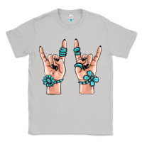 Moon Dust gemstone rock hand Classic Tee - MaliasSmallBusiness