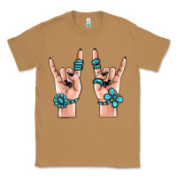 Toasted Coconut gemstone rock hand Classic Tee - MaliasSmallBusiness