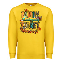 Lemon family thanksgiving turkey blessing Premium Sweatshirt - CowGirlArtShop