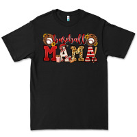 Black baseball mama Premium Tee - Jasminsmagicworld