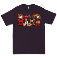 Plum baseball mama Premium Tee - Jasminsmagicworld