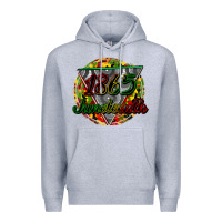 Heather Grey 1865 juneteenth Premium Hoodie - CowGirlArtShop
