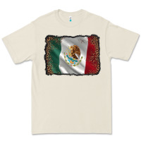 Bone mexico flag black glitter leopard Premium Tee - AdoDesignShop