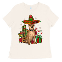 Bone Chihuahua Christmas Ladies Tee - JahusDesignShop
