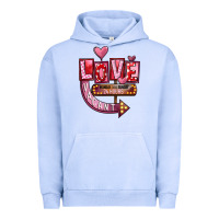 Valentines Day Love Vacant Urban Hoodie | Teevron