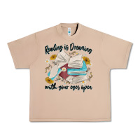 Burro reading is dreaming with your eyes open Urban Heavy Tee - MaliasSmallBusiness