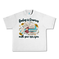 Lunar Rock reading is dreaming with your eyes open Urban Heavy Tee - MaliasSmallBusiness