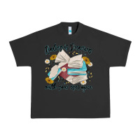 Pigment Black reading is dreaming with your eyes open Urban Heavy Tee - MaliasSmallBusiness