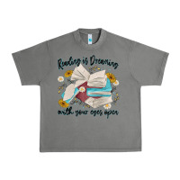 Tornado reading is dreaming with your eyes open Urban Heavy Tee - MaliasSmallBusiness