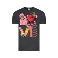 Vintage Black love teacher Vintage Tee - MaliasSmallBusiness