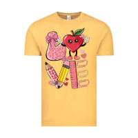 Vintage Mustard love teacher Vintage Tee - MaliasSmallBusiness