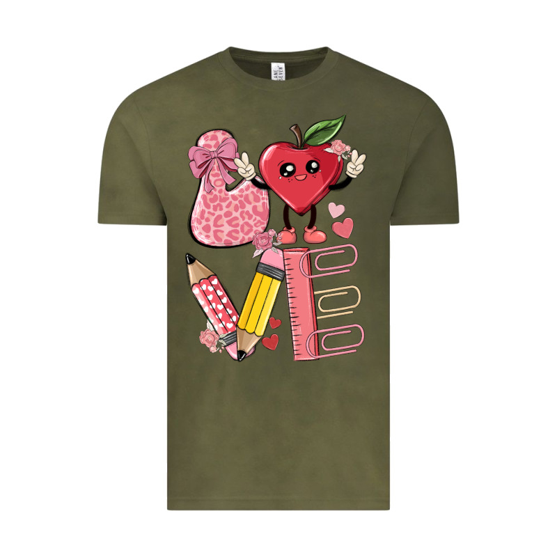 Love Teacher Vintage Tee by MaliasSmallBusiness | Teevron