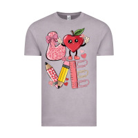 Vintage Zinc love teacher Vintage Tee - MaliasSmallBusiness