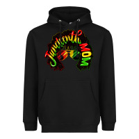 Black juneteenth mom Heavyweight Hoodie - CowGirlArtShop