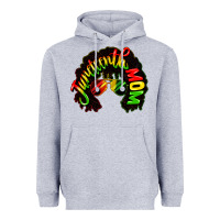 Heather Grey juneteenth mom Heavyweight Hoodie - CowGirlArtShop