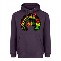 Plum juneteenth mom Heavyweight Hoodie - CowGirlArtShop