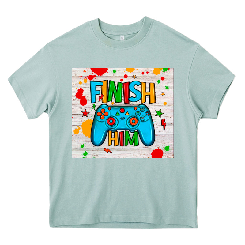 Finish Him Heavy Core Tee by JahusDesignShop | Teevron