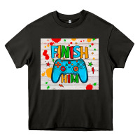 Asphalt finish him Heavy Core Tee - JahusDesignShop