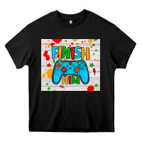 Black finish him Heavy Core Tee - JahusDesignShop